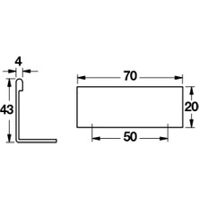 Hafele Gunpo Iı Kulp Mat Siyah 50mm