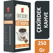 Trescol Ethiopia Çekirdek Kahve 250 gr (Öğütülmemiş)