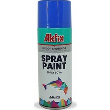 Pazaristanbul Akfix Akrilik Sprey Boya Parlak Mavi 400 ml