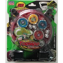 Ecatoys Beyblade Metal Fushion Tornado Clash 5d Arenalı 4 'lü  Oyuncak Seti