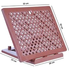 Mehmet Sami Ticaret Masaüstü Plastik Rahle - Kahverengi