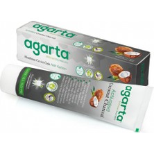 Agarta Doğal Aktif Karbonlu Beyazlatıcı Diş Macunu 100 ml Florür İçermeyen Krem Form