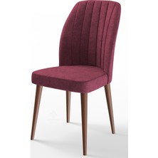 Canisa Concept Etra Serisi Ahşap Gürgen Ayaklı 1.sınıf / 4 Adet Sandalye / Ayaklar Ceviz