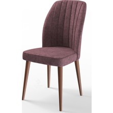 Canisa Concept Etra Serisi Ahşap Gürgen Ayaklı 1.sınıf / 4 Adet Sandalye / Ayaklar Ceviz