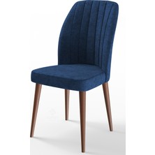 Canisa Concept Etra Serisi Ahşap Gürgen Ayaklı 1.sınıf / 4 Adet Sandalye / Ayaklar Ceviz