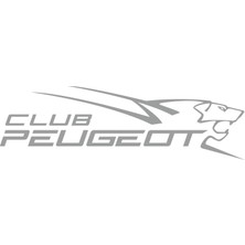 Sticker Fabrikası Club Peugeot Sticker 00691