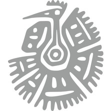 Sticker Fabrikası Maya Kuşu Sticker 00638