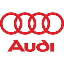Sticker Fabrikası Audi Logo Sticker 00572