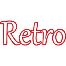 Sticker Fabrikası Retro Sticker 00666