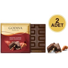 Godiva Badem Bitter Kare Çikolata 2'li 60 gr