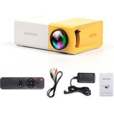 Mbw Mini Projektör Taşınabilir Video Projektör HD USB Av (Yurt Dışından)