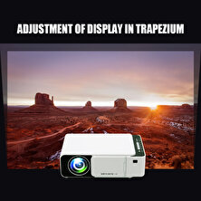 Mbw Uluslararası Sürüm Toprecis LED HD Projektör T5 480P (Yurt Dışından)