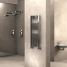 Radiva Haiti Havlupan 400x1000 Düz Krom