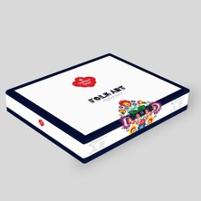 Cotton Box Folk Art Tek Kişilik Nevresim Takimi True Tarçın