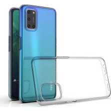 Case 4U Oppo A52 Kılıf A+ Şeffaf Lüx Süper Yumuşak 0.3mm Ince Slim Silikon