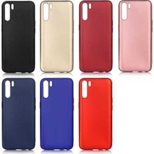 Case 4U Oppo A91 Kılıf Klasik Mat Renkli Yumuşak Premier Silikon Rose Gold