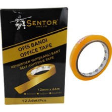 Sentor SB-1266 Ofis Büro Bandı 12'li 12 mm x 66 mt