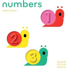 TouchThinkLearn: Numbers: (Board Books for Baby Learners, Touch Feel Books for Children) - Xavier Deneux