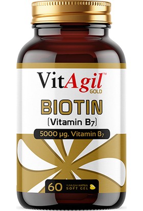 Vitagil Gold Biotin 5000 Mcg 60 Kapsül