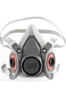 3m 6200 Yarım Yüz Gaz Maskesi (Orta Boy) ve Filitre Seti