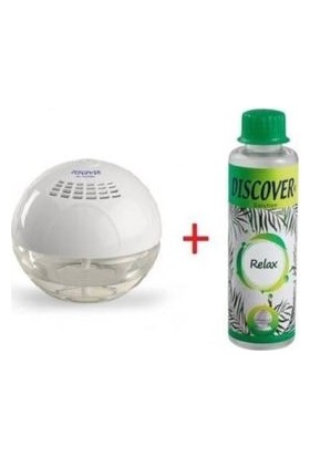 Discover Sihirli Küre Hava Temizleme Makinesi Işıksız + 1 Adet Relax Solüsyon