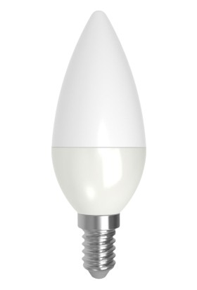 Lamptime 5,5 W LED Mum Ampul E14 6500K Beyaz Işık 302603 6'lı