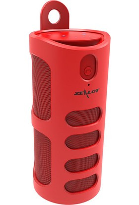 Zealot S8 Bluetooth Hoparlör - Kırmızı (Yurt Dışından)
