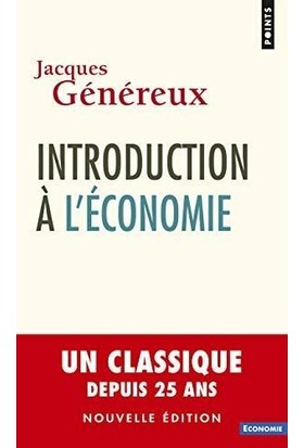 Introduction A L'economie - Jacques Genereux