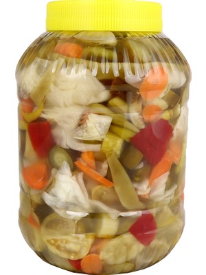 Çubuk Kaplan Turşuları  Karışık Turşu 5 kg - Ev Yapımı Doğal Fermantasyon