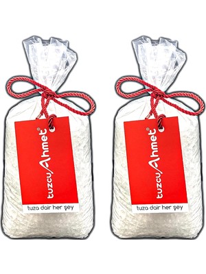 Tuzcu Ahmet Iri Kaneli Kristal Kaya Tuzu Kırmızı Etiket 1kg x 2'li