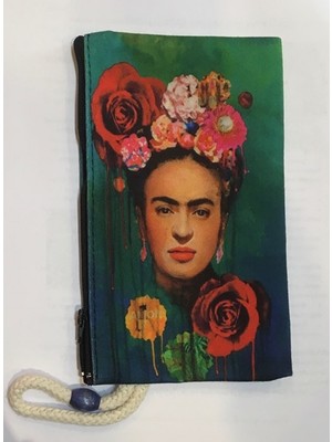 Vera Çanta Baskılı Bez Cüzdan