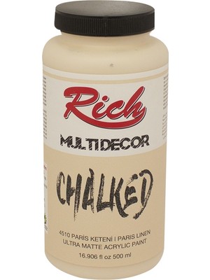 Rich Multi Decor Chalked Akrilik Boya 500 cc Paris Keteni