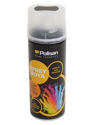 Polisan 526 Sprey Boya 400 Ml Mat Siyah