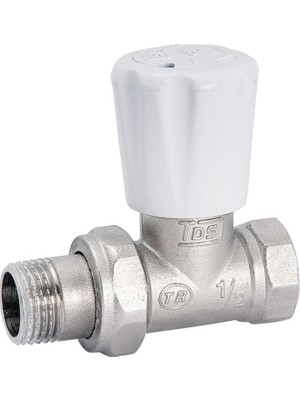 Tds Tds. ½" Dn 15 Düz Radyatör Vanası