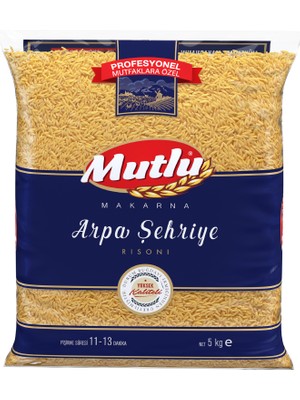 Mutlu Makarna Arpa Şehriye 5 kg