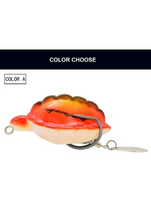 Profısher Yapay Kaplumbağa  Kanca Iğneli Kaşıklı Yem 5.5 cm 13 gr A