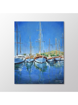 Arty Tablo Yelkenliler Tablo