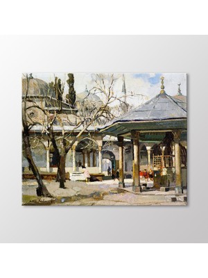 Arty Tablo Şadırvan Başında Tablo