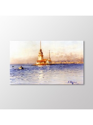Arty Tablo Kız Kulesi Tablo