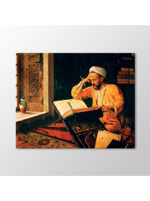 Arty Tablo Kur'an Okuyan Adam Tablo