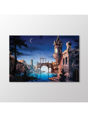 Arty Tablo Fantastik Şato Tablo