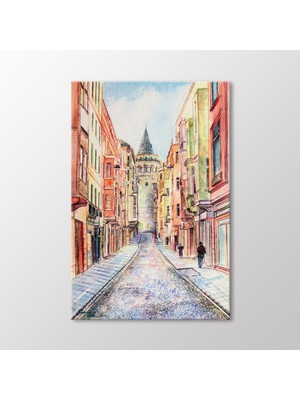 Arty Tablo Suluboya, Galata Kulesi Tablo