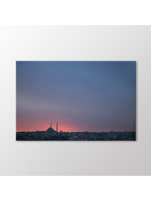 Arty Tablo Istanbulda Gün Batımı Tablo