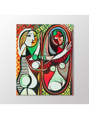 Arty Tablo Jeune Fille Devant Un Tablo