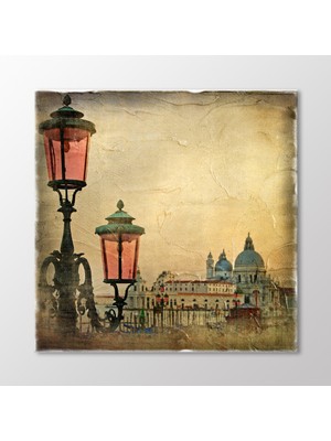 Arty Tablo Sokak Lambaları Tablo