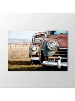 Arty Tablo Eski Arabalar Tablo