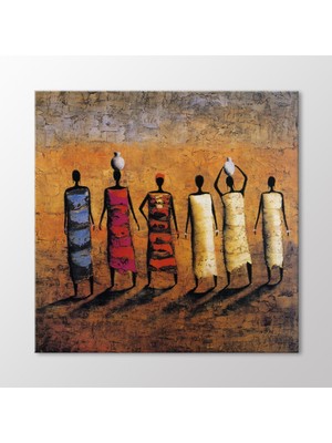 Arty Tablo Afrikalı Kadınlar Tablo