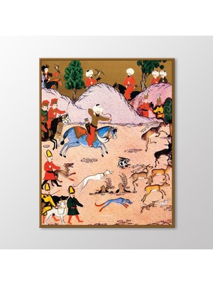 Arty Tablo Iı. Beyazid'in Filipe Civarında Uzunova' Da Avlanması Tablo