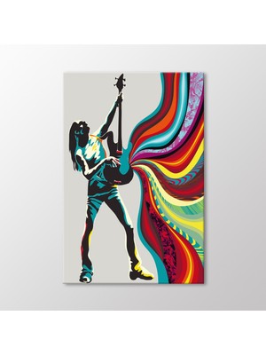 Arty Tablo Soyut Müzik Tablo