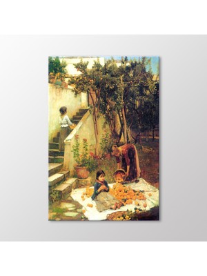 Arty Tablo Portakal Toplayanlar, 1890 Tablo